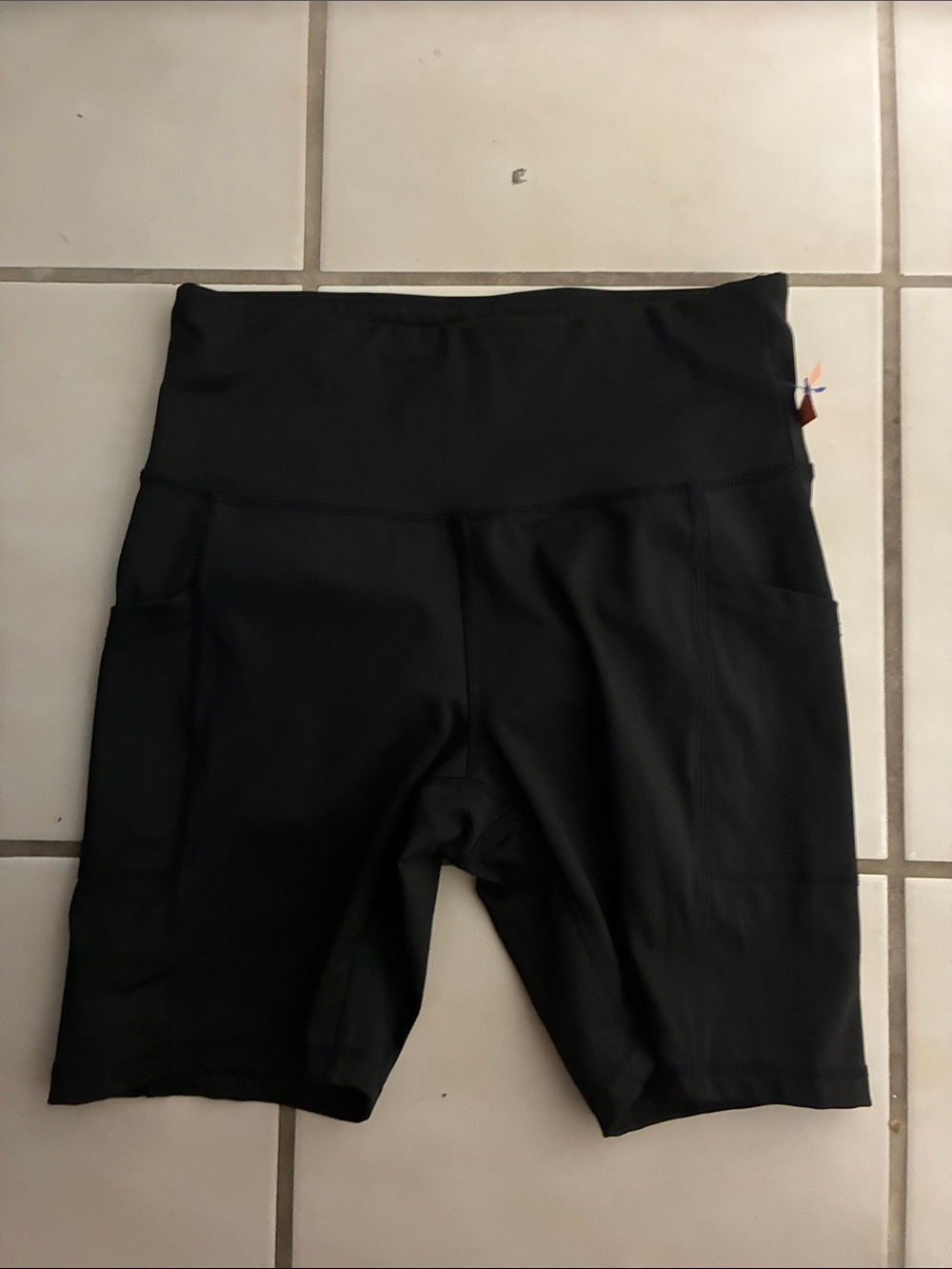 lululemon athletica Black High-Rise Bike Shorts with Side Pockets